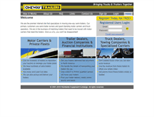 Tablet Screenshot of onewaytrailers.com